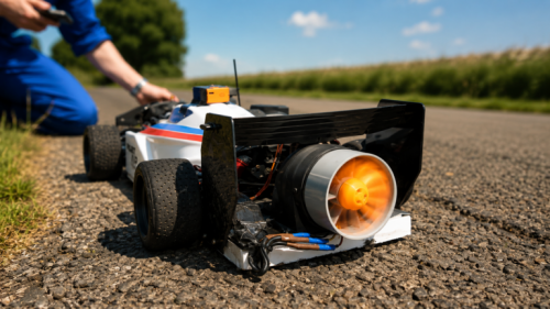 This YouTuber Strapped a Brabham-Style Fan to a 100mph RC Car and It Actually Worked