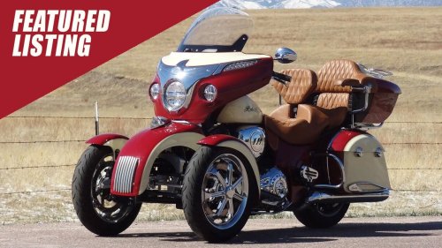 2016 Indian Roadmaster Tiliting Trike Conversion and Trailer For Sale
