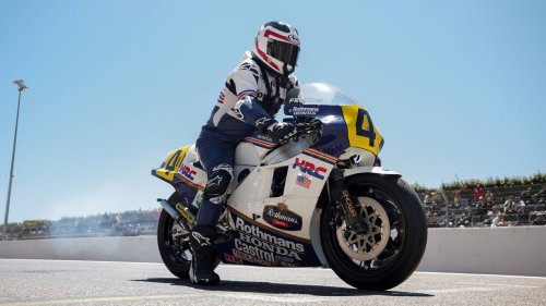 Honda Celebrates Racing History With Freddie Spencer and Classic Bikes
