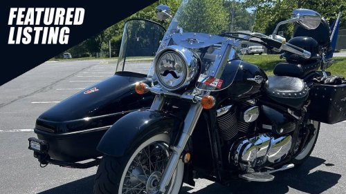 2008 Suzuki Boulevard C50T with Sidecar for Sale