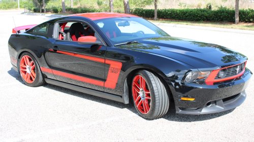 This 4,200-Mile 2012 Ford Mustang Boss 302 Laguna Seca Is A Track-Bred Pony Car Signed By Parnelli Jones