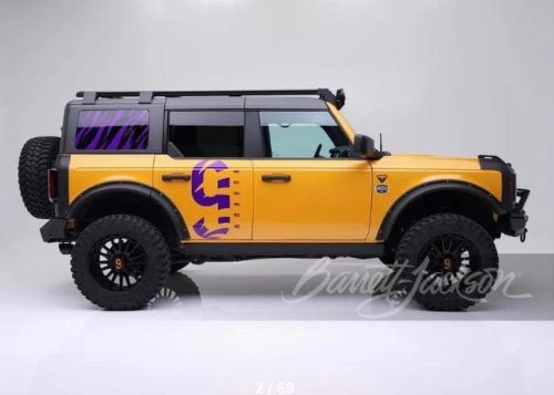 Joe Burrow's One-Off Ford Bronco Heads to Barrett-Jackson With Every Dollar Going to Charity