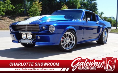 Blue 1968 Ford Shelby GT500 with 351 Windsor Heads to Auction via Gateway Classic Cars