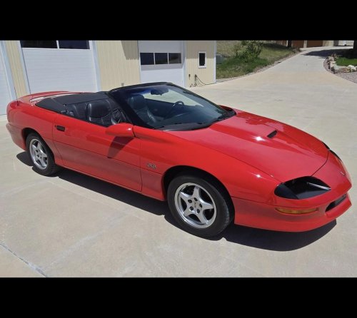 One-Year-Only Rarity: 1996 Chevrolet Camaro Z28 SS SLP Convertible