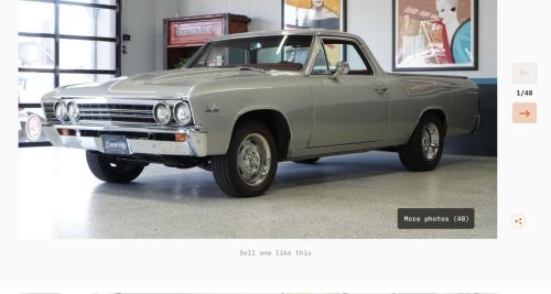 Big-Block 1967 Chevrolet El Camino Pairs 454ci Muscle With Modern Comfort on Motorious