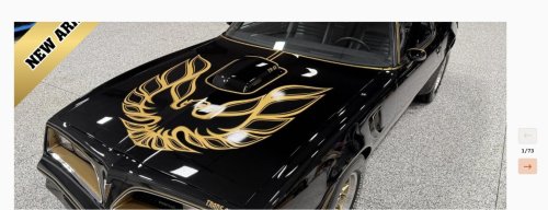 One of 3,345: This Numbers-Matching 1978 Pontiac Trans Am Y82 SE Still Has Its Hurst T-Tops