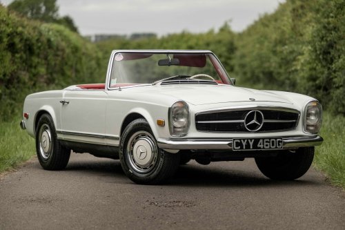 1968 Mercedes-Benz 280 SL Pagoda From Long-Term Ownership Draws £35,250 Bid at UK Auction