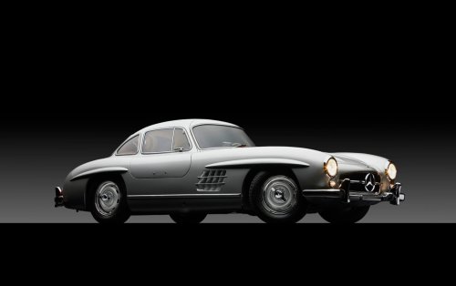This 1955 Mercedes-Benz 300 SL Gullwing Has Alloy-Car Hardware in a Steel Body