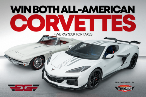 Win Two Legendary Corvettes: Enter the Corvette Dream Giveaway Now
