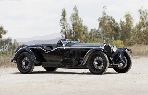 This 1932 Alfa Romeo 8C 2300 Lungo Spider Is Heading to Gooding's Pebble Beach Sale