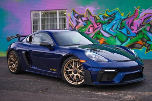 2025 Porsche 718 Cayman GT4 RS Weissach Package Attracts Attention With Low Mileage and Track-Focused Specification