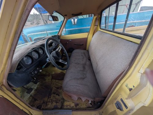 This Yellow 1980 Chevy LUV 4x4 Is the Mini Truck Mitsubishi Built for Chevrolet
