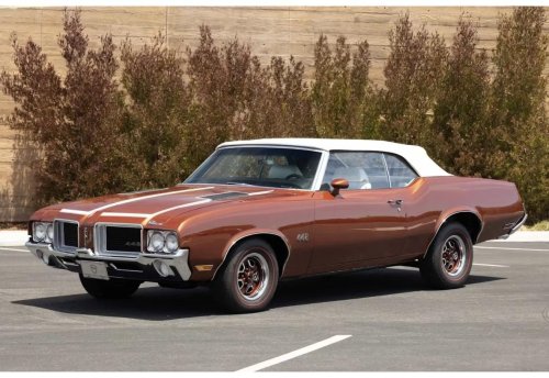 Numbers-Matching 1971 Oldsmobile 442 Convertible Surfaces on Hagerty Marketplace