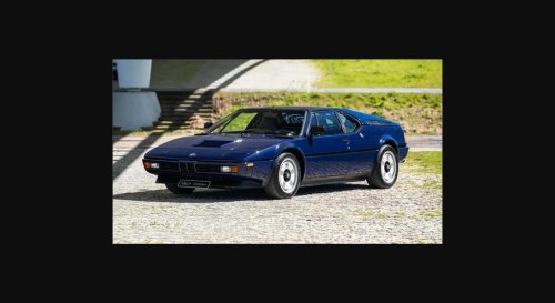 This 1979 BMW M1 Was One of Only Three Built for BMW's Press Fleet