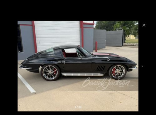 Restomod 1967 Corvette Hides 600HP LS3 Under That Split-Window Style