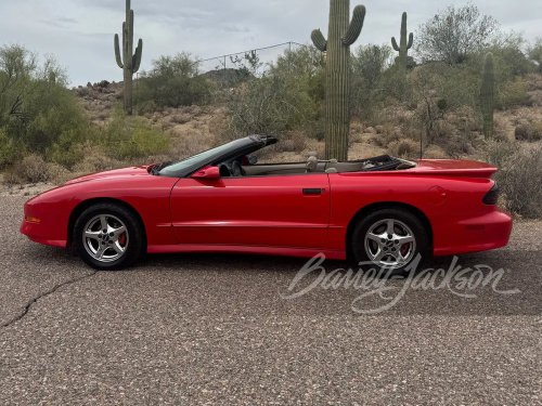 Rare 1997 Pontiac Firebird Trans Am WS6 Convertible Crosses The Block At No Reserve