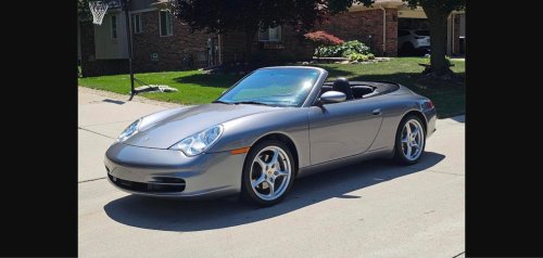 35k-Mile 2003 Porsche 911 Carrera 4 Cabriolet: A C4 Cab With $10K in Fresh Service