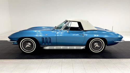 1966 Chevrolet Corvette Convertible Showcases Enduring Appeal Of The Iconic C2 Sting Ray