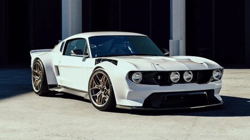 Virtual Ford Mustang GTD-K Blends Shelby GT500 Heritage With Modern GTD Performance Styling