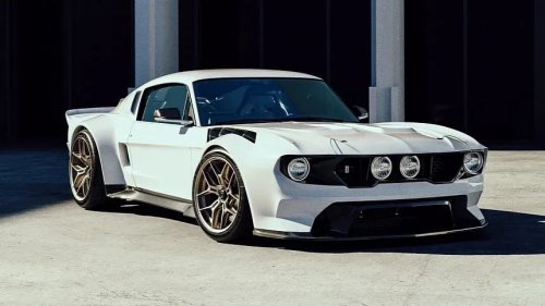Virtual Ford Mustang GTD-K Blends Shelby GT500 Heritage With Modern GTD Performance Styling
