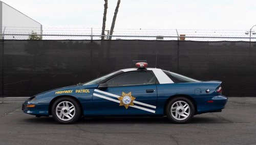 Former Nevada Highway Patrol 1995 Chevrolet Camaro B4C Surfaces on Hagerty Marketplace at No Reserve