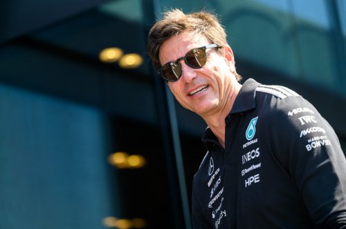 Toto Wolff turns heads at Silverstone with rare classic Mercedes estimated at $3.5million