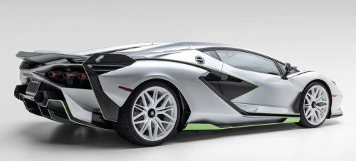 Rare One-Owner Lamborghini Sián Hybrid Heads to Quail Auction