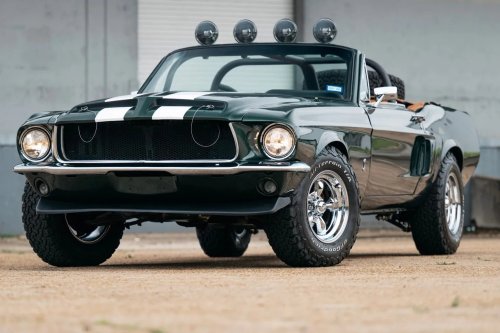 This Thomas Crown-Style Mustang Wasn't Born a Convertible. That's the Whole Story.