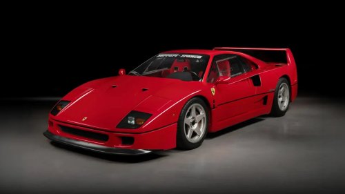 Modified Ferrari F40 Owned by Racing Veteran Heads to Auction With Multimillion-Dollar Estimate
