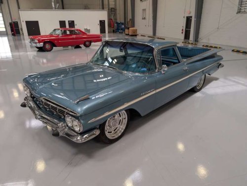 1959 Chevrolet El Camino: A Pro-Touring Restomod Built for George Poteet at GAA Classic Car Auction