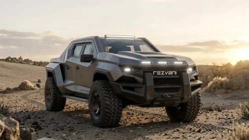 Rezvani Unveils 850-HP Fortress Pickup With Armor, Luxury and Apocalypse-Ready Options