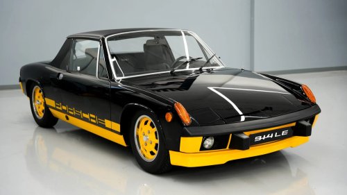 Restored 1974 Porsche 914 Limited Edition Built for Classic Challenge Goes to Auction