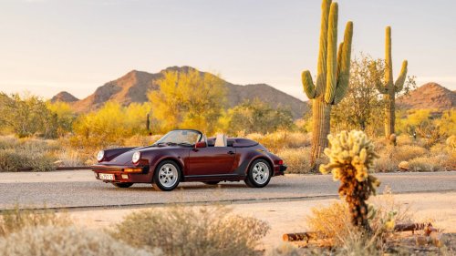 Ruby Red 1989 Porsche 911 Speedster With 6,000 Miles Draws $257,000 Bid
