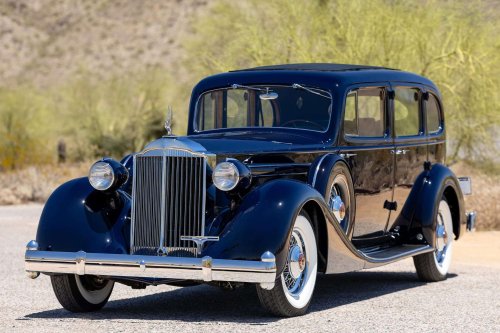 1935 Packard Twelve Series 1208 Seven-Passenger Sedan: Grand American Luxury at Its Absolute Peak on Bring a Trailer
