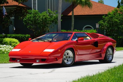 The Countach 25th Anniversary Wasn't Supposed to Be a Collector's Car. This 379-Kilometer Euro Example Argues Otherwise.