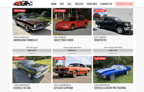 GAA Classic Cars Set to Roll Out Boss 429s, Jimmy Buffett's Nash, and a SpaceX-Inspired Build at July Auction