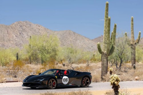 Heavily Optioned 2023 Ferrari SF90 Spider Bid to $460,000 With Four Days Left