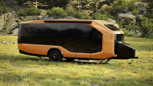 The Pebble Flow Is A $132K Electric Camper That Parks Itself Like A Giant RC Toy