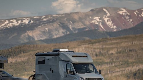 This $285,000 Sprinter Camper Is Built Like A Luxury Cabin On Wheels