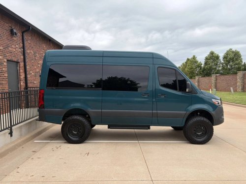 2022 Mercedes-Benz Sprinter 2500 4x4 For Sale at $78,450: A Lifted Diesel Overland Van That's Ready to Roll