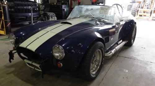Shelby Cobra Buyer Quickly Learns Why Flooded Cars Sell For So Cheap