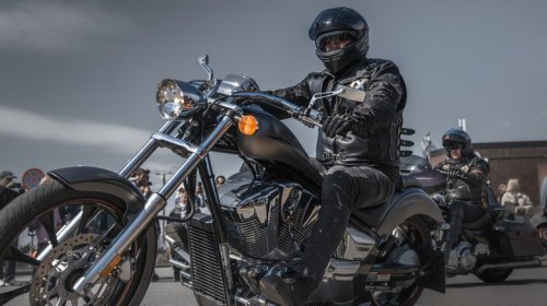 What Does It Mean When A Biker Has Their Left Palm Facing Up And Swings It Upwards?