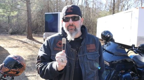 If You See A Biker Wearing A Giant Safety Pin, This Is May Be Why