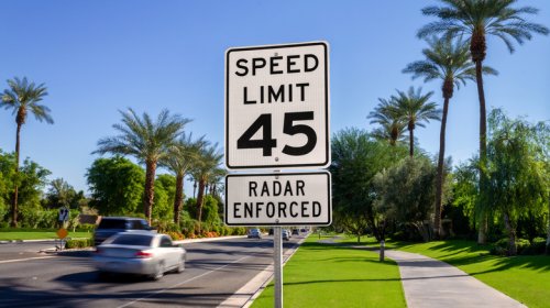 Why Are Some Speed Limit Signs Smaller Than Others?