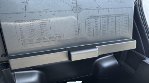 Why Do Ram Trucks Have Math Formulas Under The Center Console?