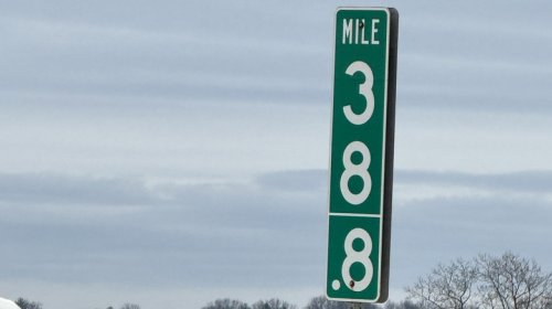 If You See A Decimal Point On A Mile Marker Sign, There's A Good Reason Why