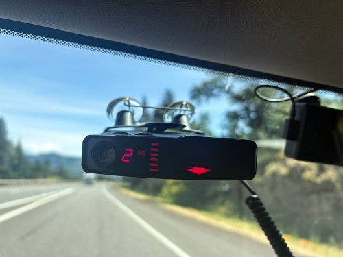 The Valentine V1 Gen2 Radar Detector Picks Up Speed-Measuring Devices From Farther Away Than Most