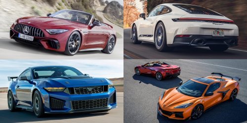 Corvette, Mustang, 911 and SL-Class Top List of America's 10 Least-Driven Cars: Study