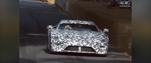 Watch Lexus's Electric LFA Concept Blast Up the Hill at the Goodwood Festival of Speed