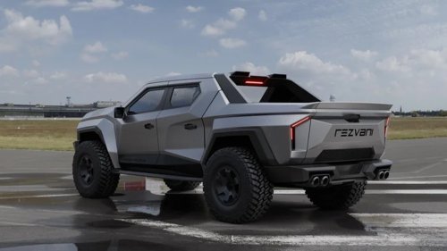 This Bonkers New Pickup Truck Is an Apocalypse-Ready Fortress That Churns Out 850 HP